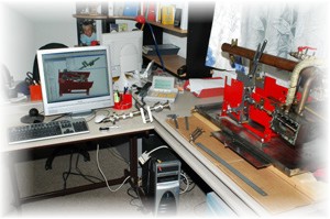 0792 28-11-2004 Liberty Belle, Maschinenrevision, CAD Arbeitsplatz