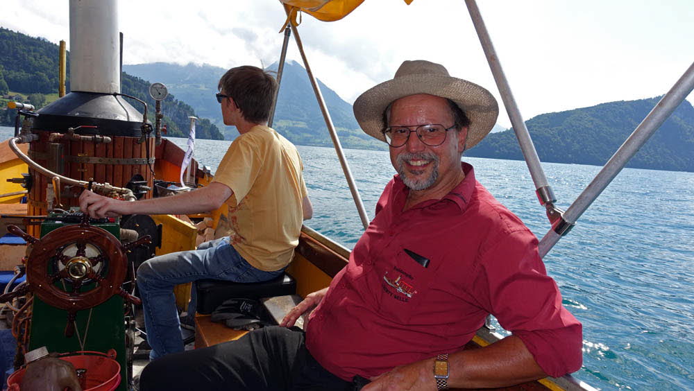 0060 25-06-2017 Vitznau, Rundfahrt auf DB Zürihegel, Thobias und Beat