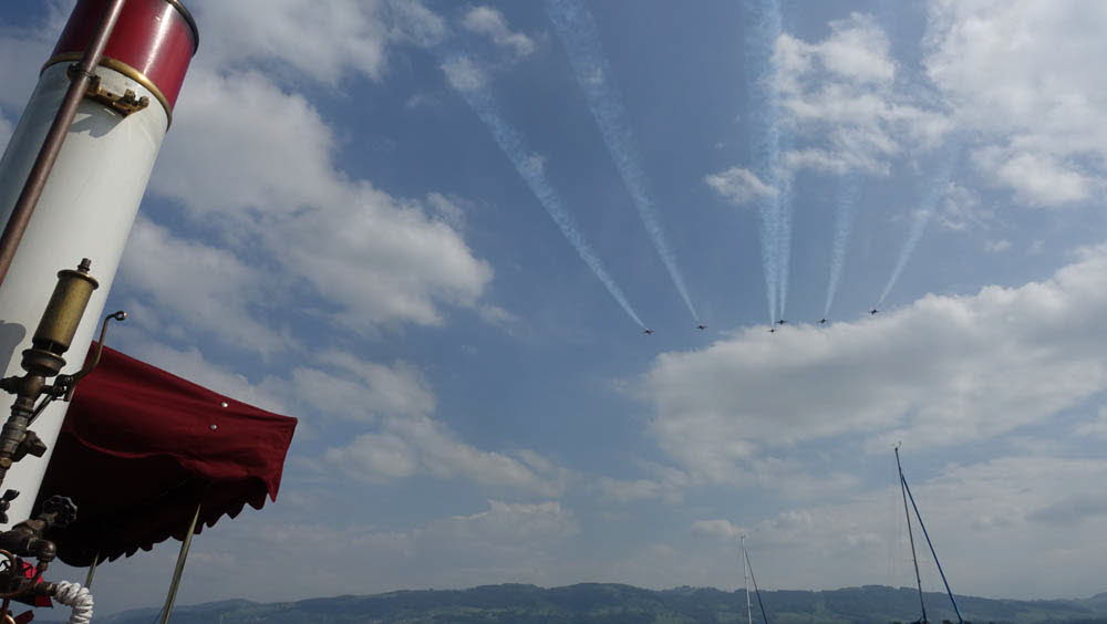 0250 05-05-2018 Arbon Classics, Flugshow anschauen, Patrouille Suisse