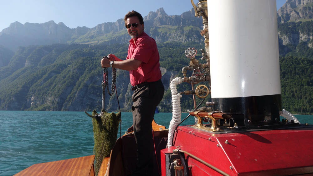 0685 21-07-2015 Walenstadt Schnittlauchinsel, ankern und baden